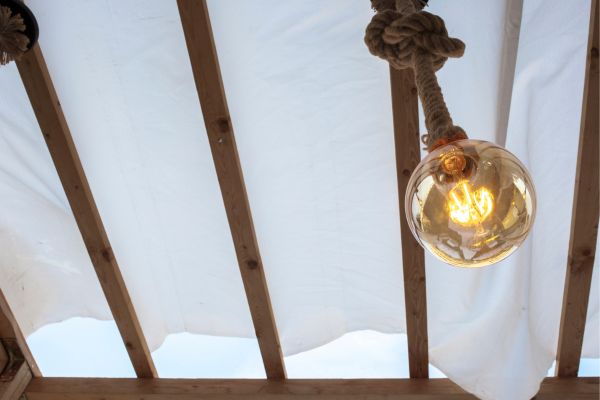 toile pergola retractable